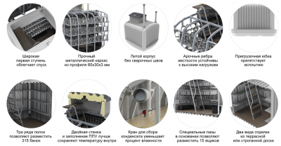Погреб Rostok 8000 СТАНДАРТ в Томске
